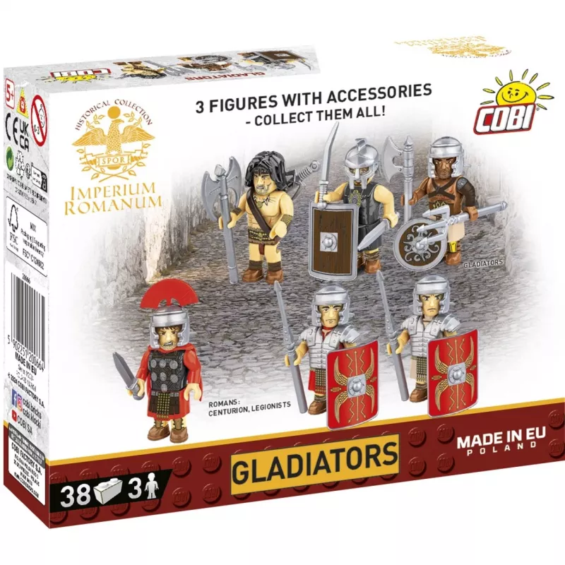 Blocks Imperium Romanum - Gladiators 3 figurines