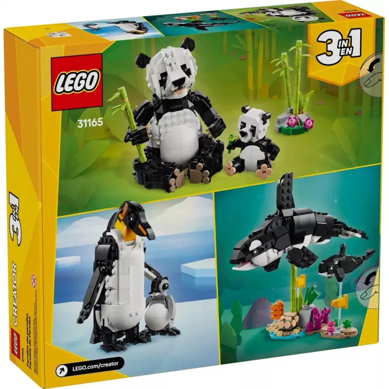 LEGO CREATOR 3 W 1 31165 Rodzina Pand