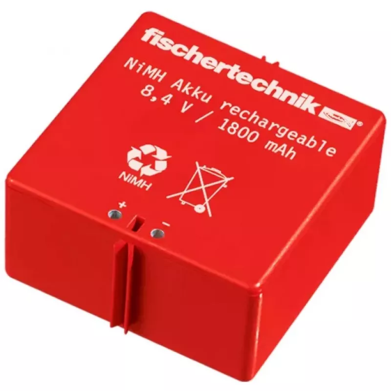 Ładowarka Fischertechnik 34969 NiMH 1500mAh 8.4V Czarno-Czerwona