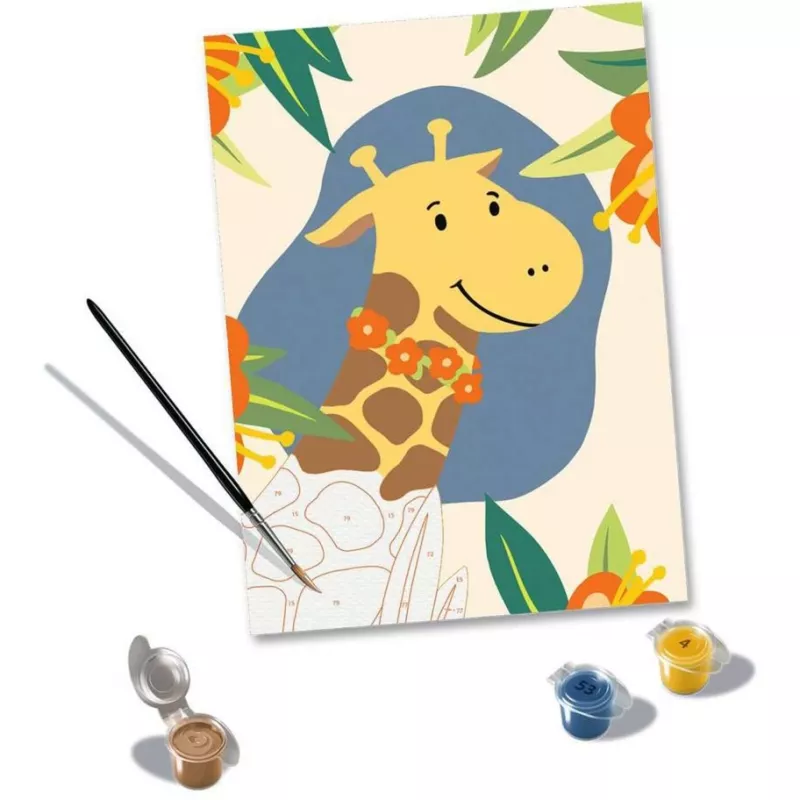 Ravensburger CreArt 23903 zestaw do malowania po numerach, Hello Giraffe