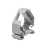 Logilink | Adapter na szynę DIN do 1 modułu Keystone RJ45 | MP0053