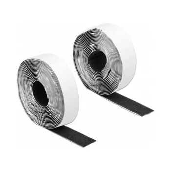 Taśma rzepowa DeLOCK 19072 samoprzylepna 5 m x 25 mm czarna