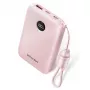 Power bank Vention FKAP0-C 10000 mAh, 2× USB-C + 1× USB-A, 22.5 W, Różowy