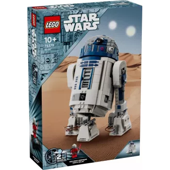 LEGO zestaw do zbudowania droida R2‑D2 75379 — 1050 elementów, 10+ lat, 160×110×240 mm, 0,24 kg