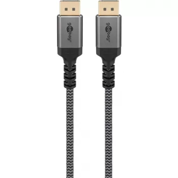 Pro Displayport 1.4 w oplocie - Przewód wyświetlacza - 3m - Czarny