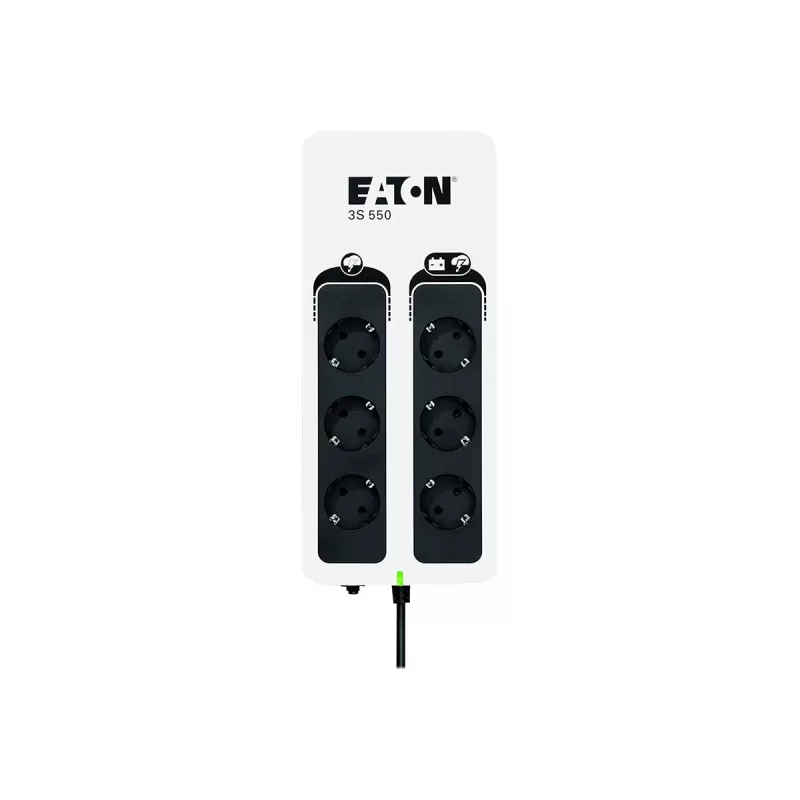 Eaton 3S 550 DIN 0.55 kVA 330 W 6 gniazd AC