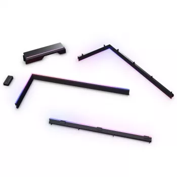Phanteks NV5 Premium DRGB Kit + Power Hub, 3x do zewnętrznej ramki, 1x osłona kabla płyty głównej - czarny