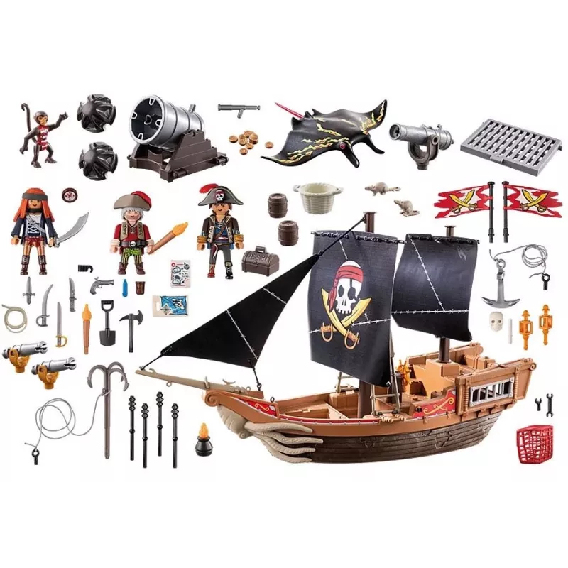 Zestaw zabawkowy Playmobil Piraci 71530 Wielokolorowy Plastik 4-10 lat