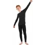 Odlo Zestaw długi ACTIVE WARM ECO SET bielizna dziecięca, rozmiar 116 cm, czarno-szary