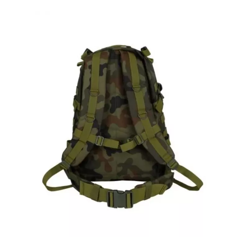 Plecak taktyczny GFC GFT 3-Day Assault Pack wz.93 Forest Panther — 20 L, nylon, pasek piersiowy, pas biodrowy