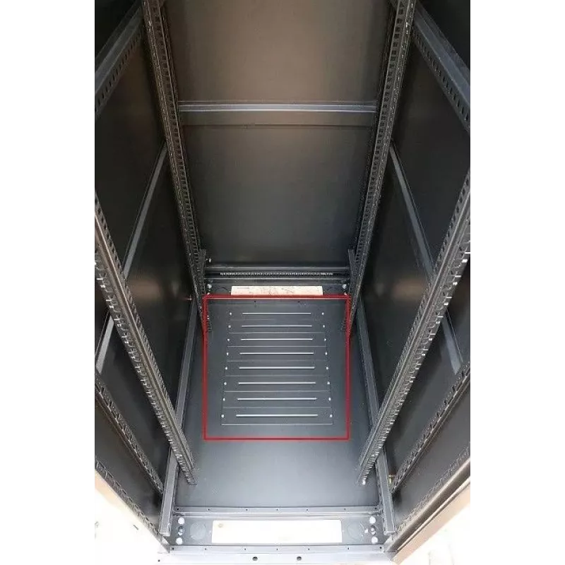 Stojak wolnostojący Extralink 42U 800X800 CZARNA SZAFKA RACK STOJĄCA 1400 kg udźwig