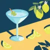 Zestaw do malowania Ravensburger CreArt Mocktail Lemon – zestaw do malowania po numerach