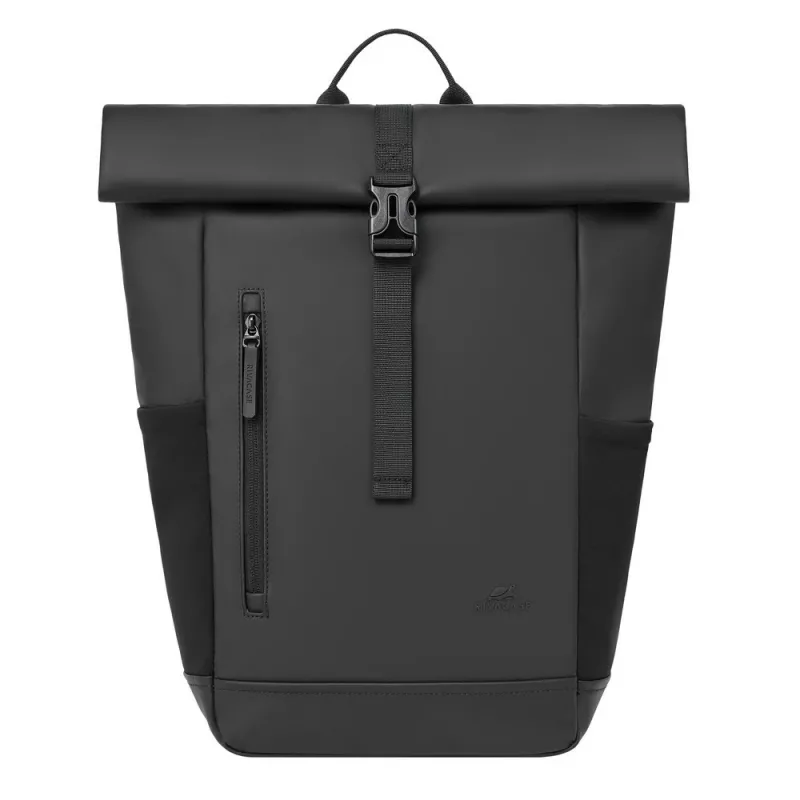 Plecak Rivacase 7826 Eden 14 ECO czarny roll-top na laptopy 14-calowe