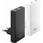Ładowarka Goobay USB-C PD GaN Dual-Fast 90° Flat 65 W biała - 2 porty (75726)
