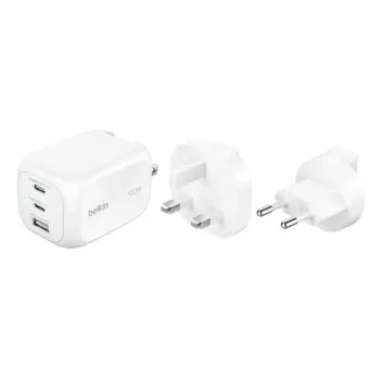Ładowarka ścienna Belkin BOOSTCHARGE 100W 2C1A WCH016HQWH z wymienną wtyczką
