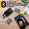Kodak STEP Instant Mobile Photo Printer Colour ZINK 2x3'' 1 ppm, Bluetooth, Czarny