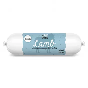 PAKA ZWIERZAKA Pepe Sausage Lamb - przysmak dla psa - 200g