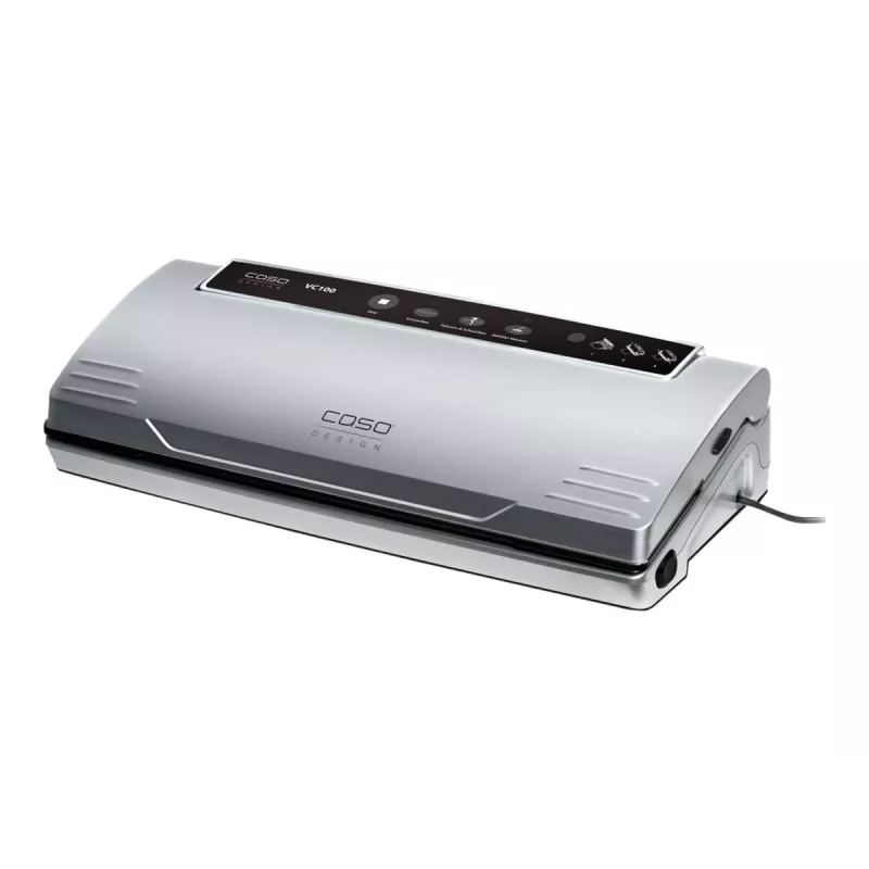 Caso | Pakowarka próżniowa Bar | VC 100 | Moc 120 W | Kontrola temperatury | Srebrny