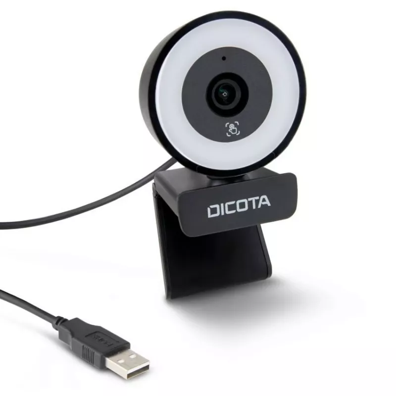 Kamera internetowa DICOTA D32066 5 MP 2592 x 1944 pikseli USB 2.0 Czarna