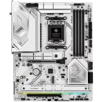 Płyta główna ASROCK B850 Steel Legend WiFi ATX — AMD B850, Socket AM5, DDR5, 4x DIMM, 4x M.2, Wi‑Fi 7, 2.5Gb LAN