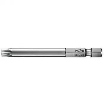 Końcówka wkrętakowa Torx T30 Wiha 33926, stal chromowo-wanadowa hartowana, E 6.3, 1 szt.