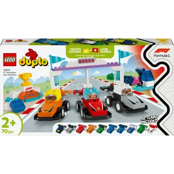 LEGO DUPLO 10445 Wyścigowe Samochody i Kierowcy F1