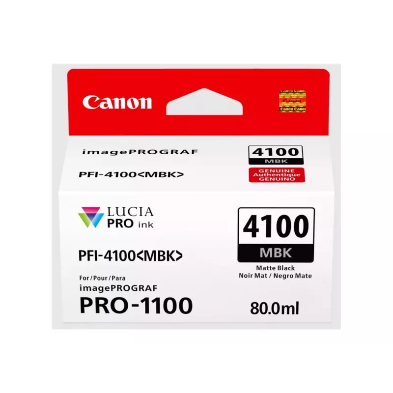 Canon LUCIA PRO II wkład atramentowy 1 szt. Oryginalny Standardowa pojemność Matowy czarny