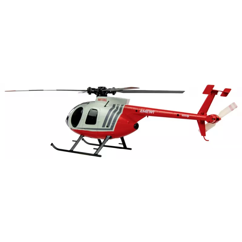 Amewi RC Helicopter MD500 Li-Po Battery 350mAh Srebrny/Czerwony (25354)