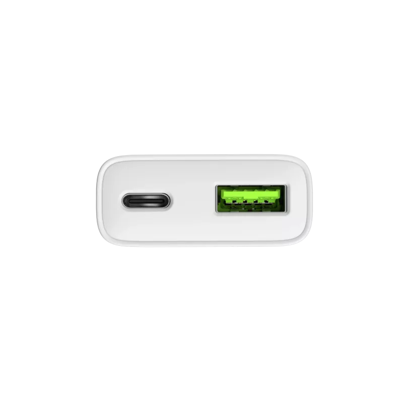 Zasilacz NATEC Ribera NUC-2376 — 1× USB-A, 1× USB-C, wyjście 3 A