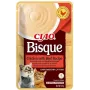 Mokry przysmak dla kota INABA Ciao Bisque — Kurczak z Wołowiną, saszetka 40 g, bez zbóż, bez cukru