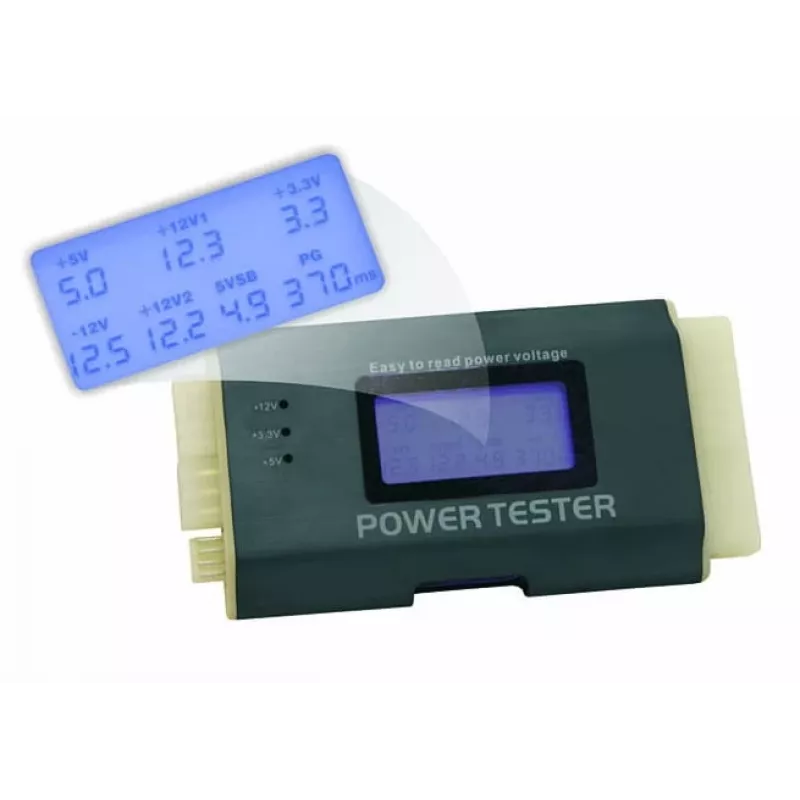 Tester baterii DeLOCK 18159 Czarno-Biały