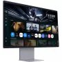 Monitor komputerowy Samsung M90SF 81,3 cm (32 cale) 3840 x 2160 pikseli 4K Ultra HD OLED Srebrny