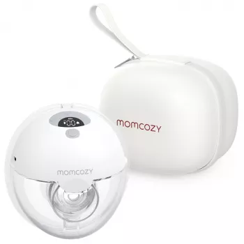 Laktator Momcozy BP179-GR00BA-A 160 ml Elektroniczny Zasilany bateriami Zasilacz sieciowy