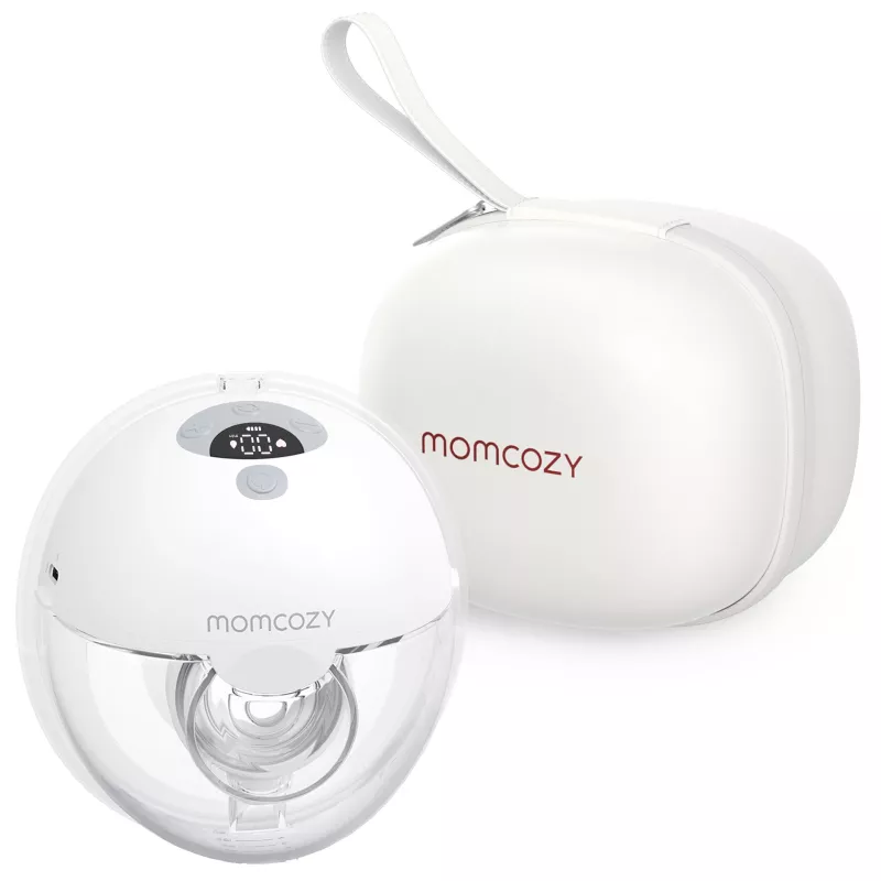 Laktator Momcozy BP179-GR00BA-A 160 ml Elektroniczny Zasilany bateriami Zasilacz sieciowy