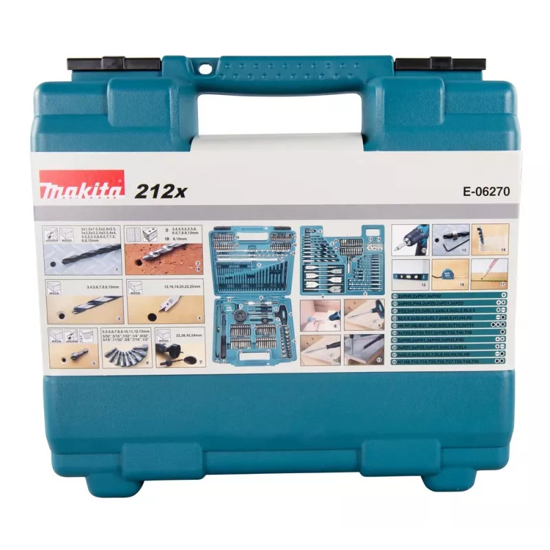 Makita E-06270 zestaw wierteł