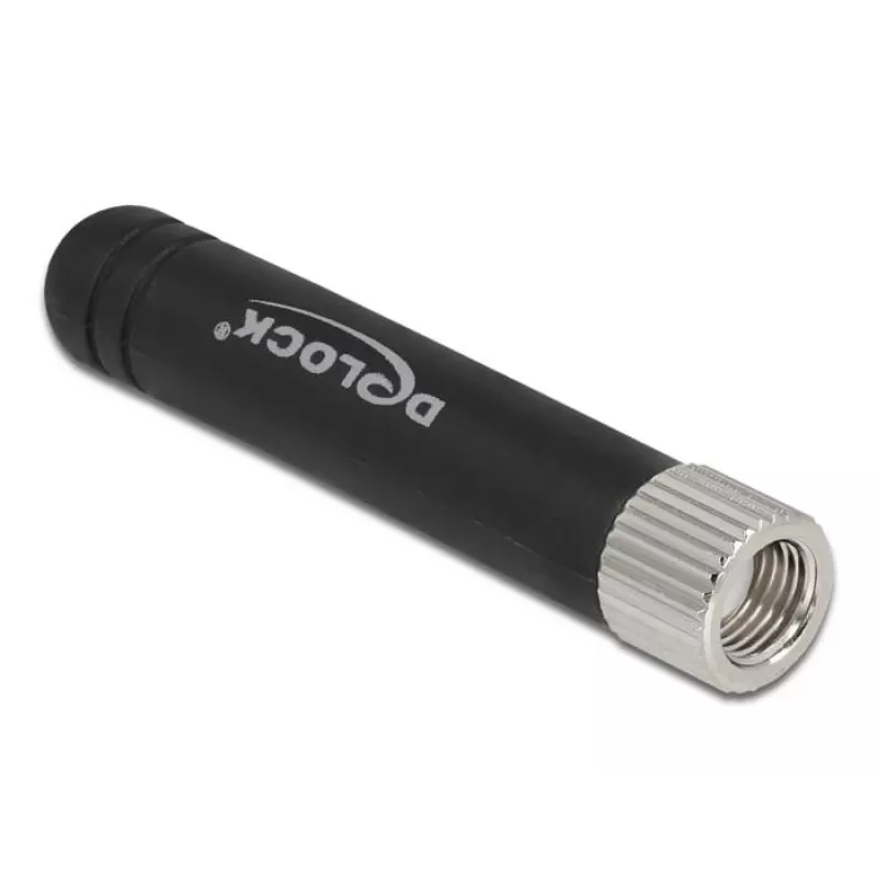 Antena Delock WLAN 802.11 b/g/n, wtyk RP-SMA, 1,7 - 3,7 dBi, czarna