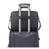 Torba na laptopa DEFENDER FIRM 26123 do laptopów 15,6 cala, poliuretan, czarna, toploader, odpinany pasek na ramię