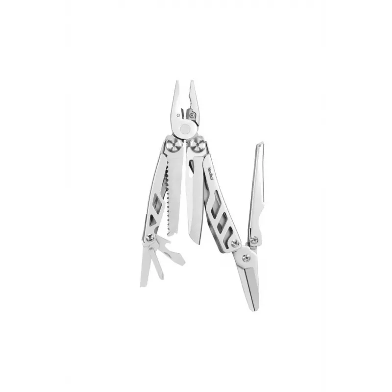 Multitool Nextool NE20310A-Silver — kompaktowa konstrukcja ze stali nierdzewnej