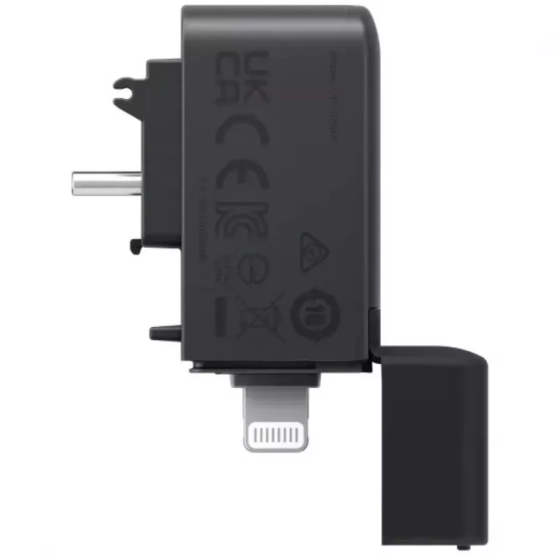 Czytnik kart Insta360 X4 Quick Reader USB-Type C Lightning Czarny