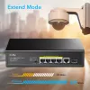 Przełącznik sieciowy Cudy GS1005PTS1 Gigabit Ethernet (10/100/1000) Power over Ethernet (PoE) Czarny