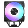 MODECOM Volcano 0C T102 LCD ARGB Chłodzenie procesora powietrzne 12 cm Czarny