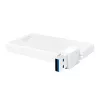 Hub USB 3.0 4-portowy, srebrny