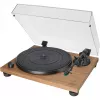 AT-LPW40WN, Gramofon czarny/drewniany, Wbudowany przedwzmacniacz gramofonowy, Obsługa ręczna