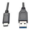 Tripp U428-003-G2 Kabel USB-C na USB-A (wtyk/wtyk) - USB 3.2 Gen 2 (10 Gbit/s) - kompatybilny z Thunderbolt 3 - 0,91 m - 1,83 m - USB C - USB A - USB 3.2 Gen 2 (3.1 Gen 2) - Męski/Męski