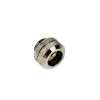 Adapter Bitspower Multi-Link, prosty, gwint zewnętrzny G1/4 – sztywna rurka 12 mm (średnica zewnętrzna), czarny połysk (BP-BSEML)