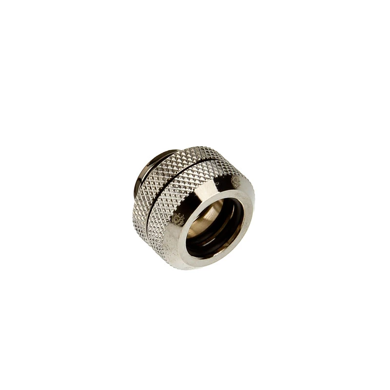 Adapter Bitspower Multi-Link, prosty, gwint zewnętrzny G1/4 – sztywna rurka 12 mm (średnica zewnętrzna), czarny połysk (BP-BSEML)