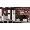 Cama komoda do salonu UNI dąb dąb sonoma/biały połysk