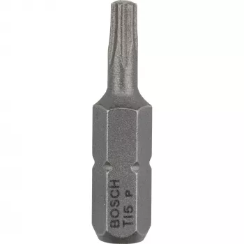 Końcówka wkrętakowa Bosch extra hard, 3 szt., Torx, T15, stal, T15, 25 mm