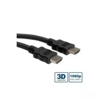 ROLINE HDMI-Kabel mit Ethernet - HDMI männlich zu HDMI männlich