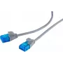 Kabel sieciowy S/CONN 08-22025 Czarny 1m Cat6 U/UTP
